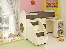 Ліжко-чердак Гірка в дитячу кімнату від виробника