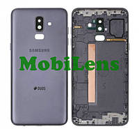 Samsung J810, J800, Galaxy J8 (2018) Задня кришка блакитна