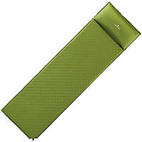 Коврик самонадувающийся одноместный Ferrino Dream Pillow 3.5 cm Apple Green (78213EVV) зеленый 924400