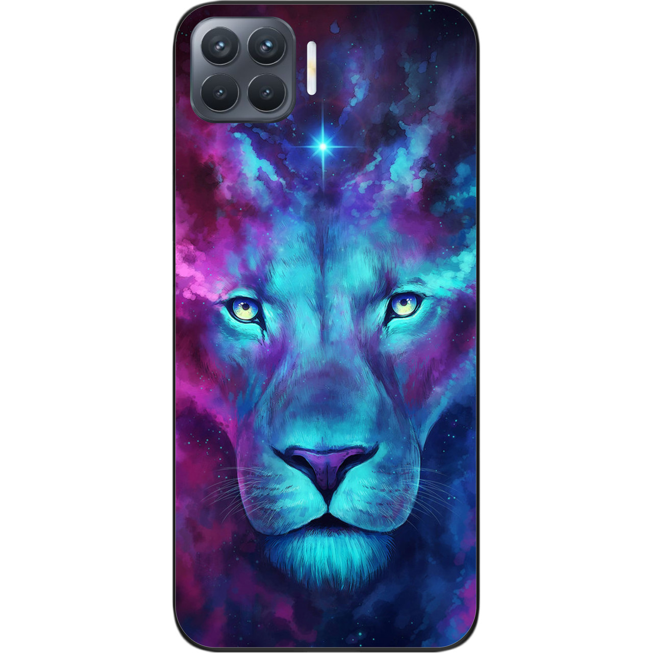 Силіконовий чохол для OPPO Reno 4 Lite з картинкою Космолев, фото 1