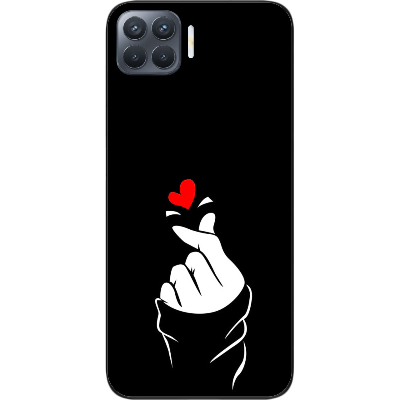 Силіконовий чохол для OPPO Reno 4 Lite з картинкою Рука, фото 1