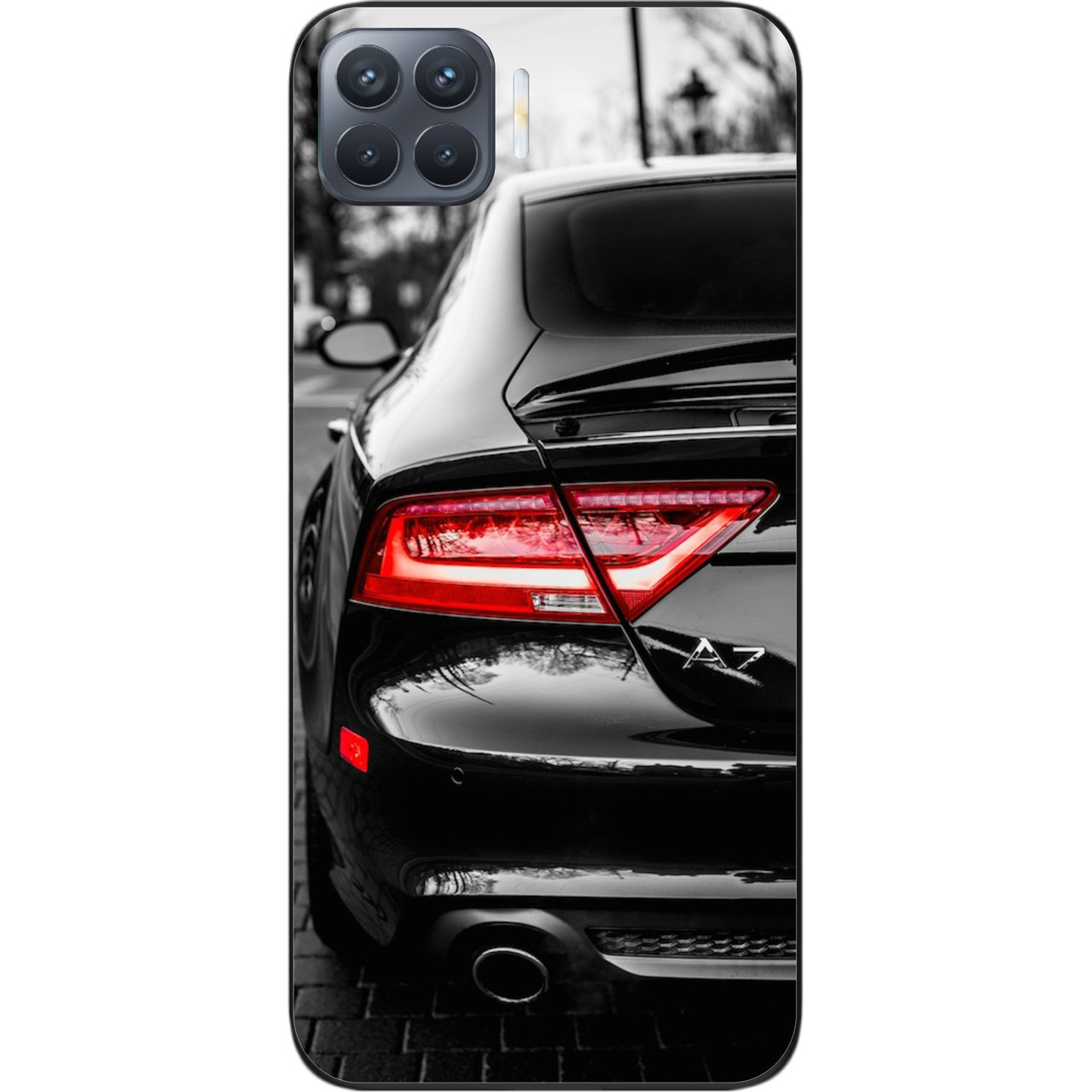 Чохол силіконовий для OPPO Reno 4 Lite з картинкою Авто, фото 1