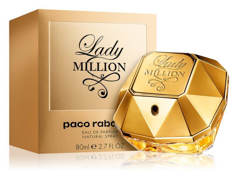 Paco Rabanne Lady Million Парфюмированная вода 80 ml (Пако Рабане Леди Миллион)