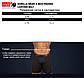 Пояс для важкої атлетики Gorilla Wear 4 Inch Padded Leather Lifting Belt L/XL (4384303542), фото 5