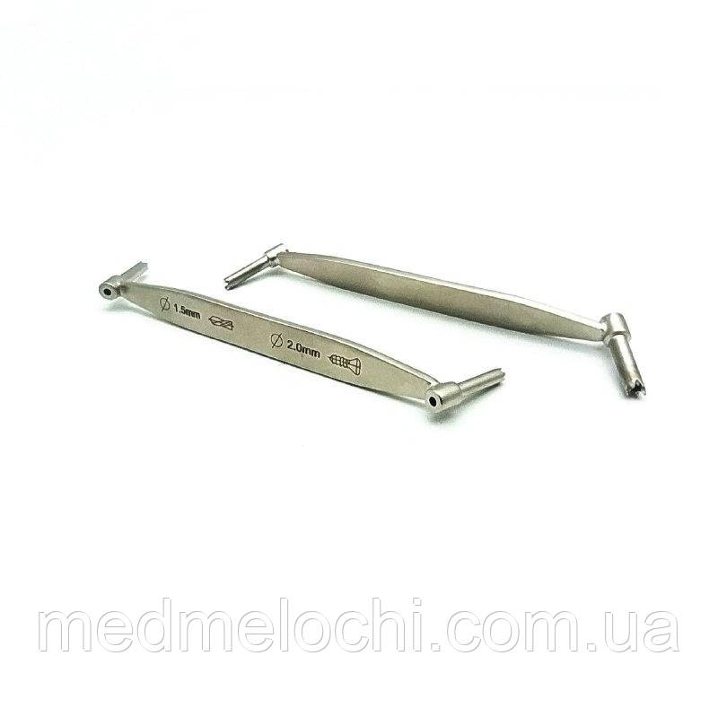 Направник свердла подвійний Tisson Medical D 2,0/1,5 для гвинтів 2,0 мм