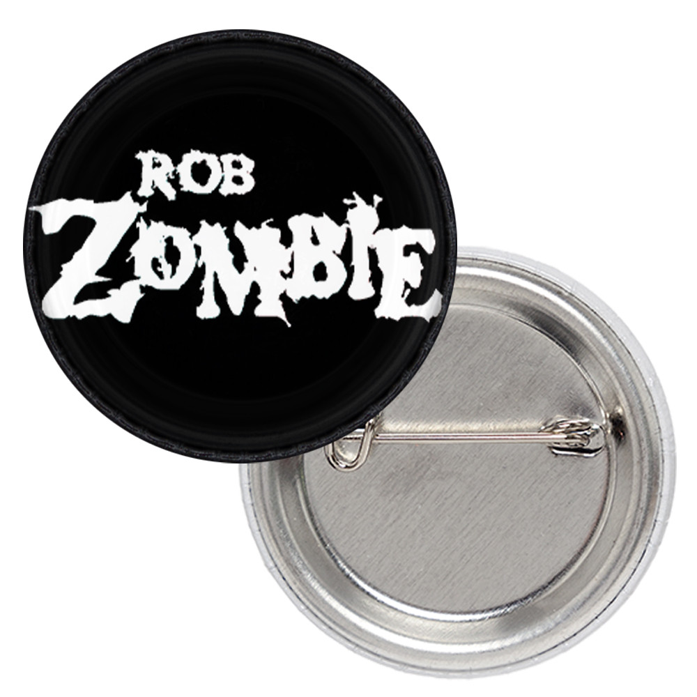 Значок Rob Zombie (white logo), фото 1