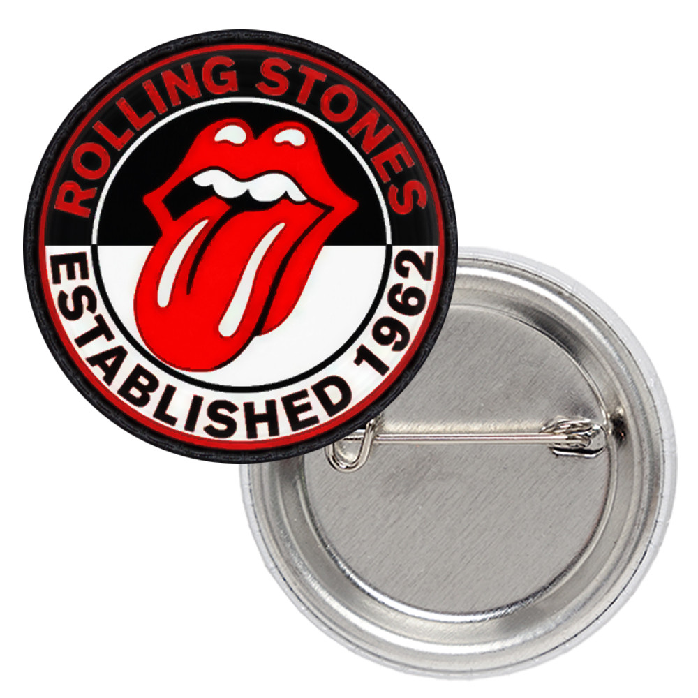 Значок The Rolling Stones (est.1962)