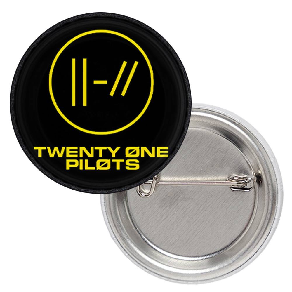 Значок Twenty One Pilots (yellow logo)