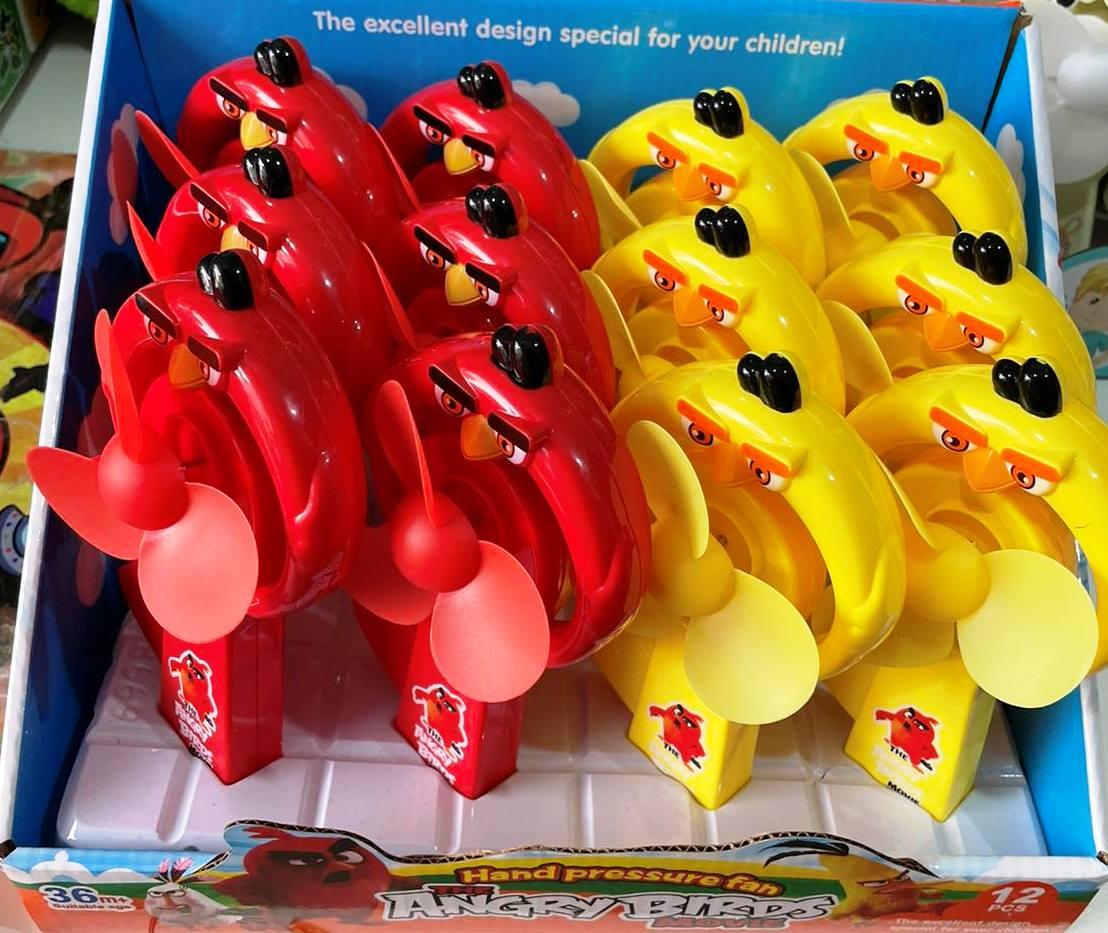 Вентилятор ручной "Angry Birds"