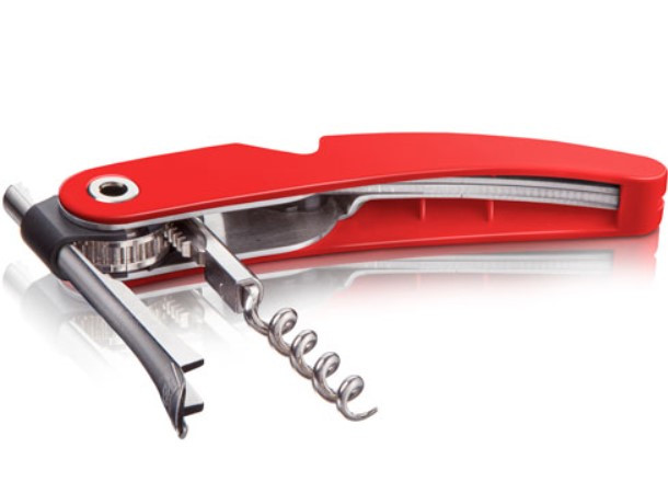 Штопор SINGLE PULL CORKSCREW RED (Vacu Vin)