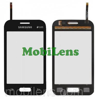 Samsung G130E, Galaxy Star 2 Тачскрин (сенсор) чорний (темно-сірий), фото 1