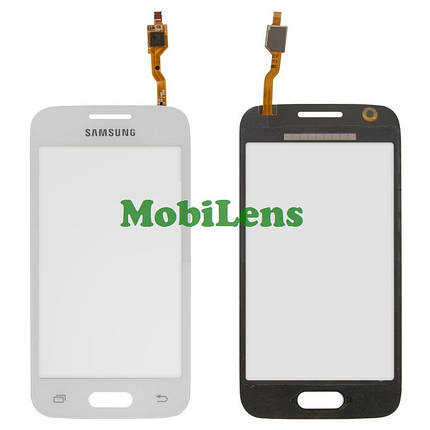 Samsung G313H, G313HD Galaxy Ace 4 Lite Тачскрин (сенсор) білий, фото 1
