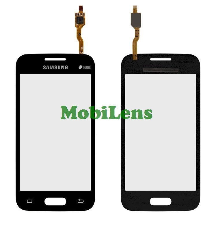 Samsung G313H, G313HD Galaxy Ace 4 Lite Тачскрин (сенсор) чорний (темно-сірий)