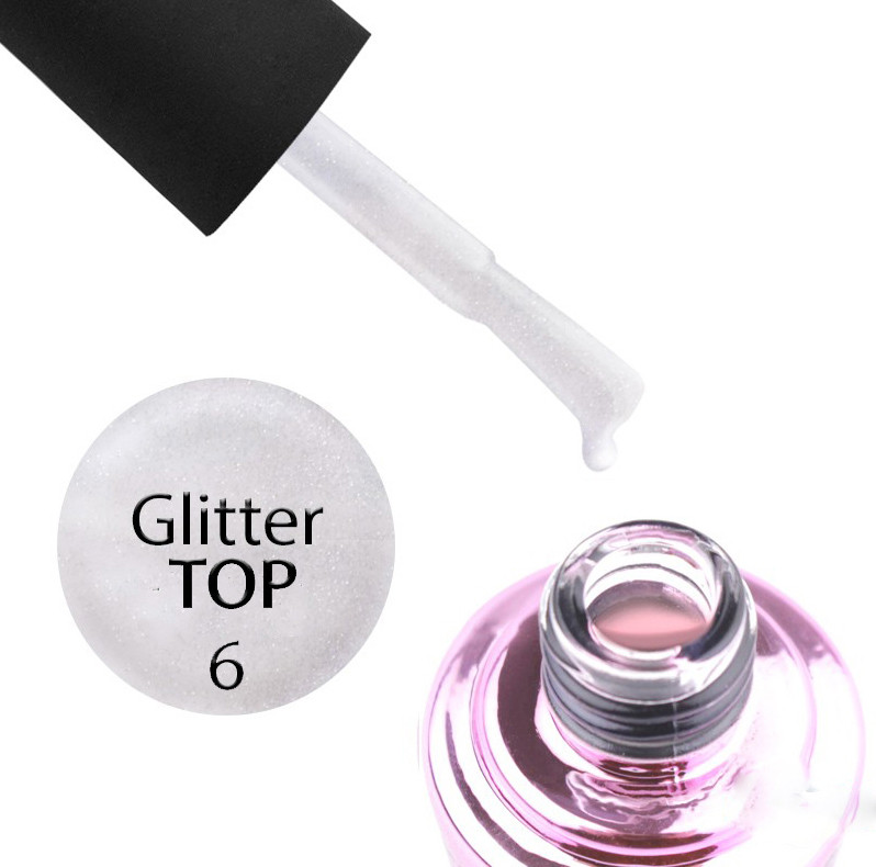 Elise Braun Glitter Top No Wipe No 06 (10 мл)