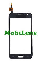 Samsung G360, G360H, G360F Core Prime Тачскрин (сенсор) чорний (темно-сірий)