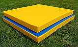 Мат для спортивної гімнастики 100*100*9 см, фото 2