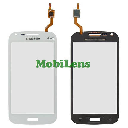 Samsung i8262, i8260 Galaxy Core Тачскрин (сенсор) білий, фото 1