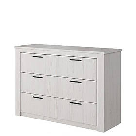 Комод 3Ш+3Ш модульної вітальні Ешлі сосна водевіль  Світ Меблів