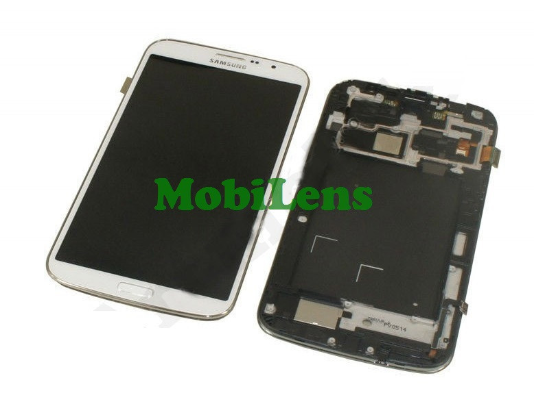Samsung i9200, i9205, Galaxy Mega 6.3 Дисплей+тачскрин (модуль) білий * у рамці Original *PRC