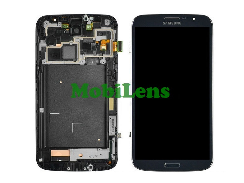 Samsung i9200, i9205, Galaxy Mega 6.3 Дисплей+тачскрин(модуль) темно-синий *в рамке Original *PRC