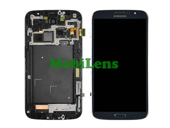 Samsung i9200, i9205, Galaxy Mega 6.3 Дисплей+тачскрин(модуль) темно-синий *в рамке Original *PRC, фото 1