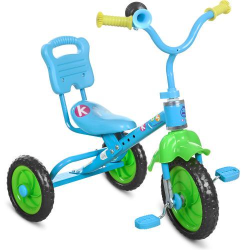 Триколісний велосипед Bambi M 1190 Блакитний