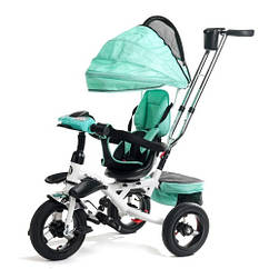 Велосипед Baby Trike 3-колісний 6699 Бірюзовий