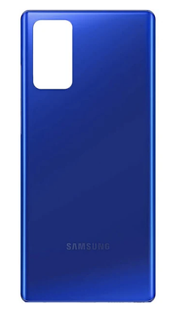 Задня кришка Samsung N980F Galaxy Note 20, синя, Mystic Blue, оригінал (Китай), фото 1