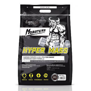 Гейнер Excellent Nutrition Monsters Hyper Mass 30% 1000 г