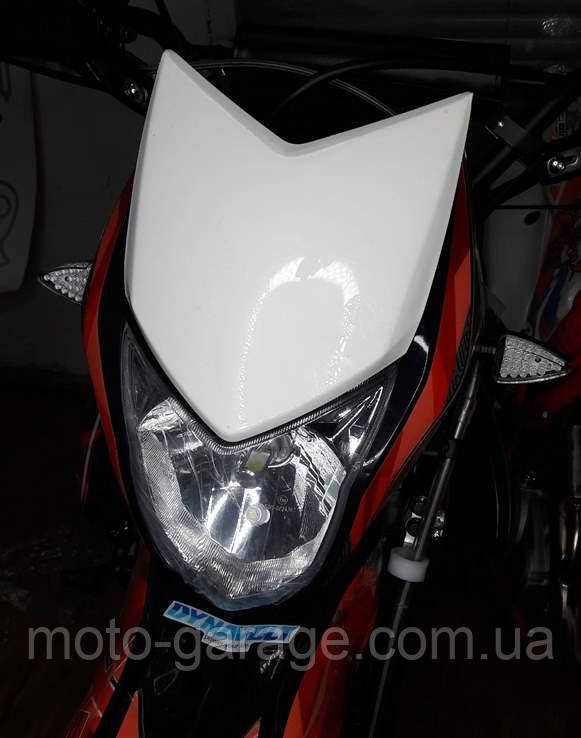 Обтікач фари GEON X-Road 250,Shineray XY200GY-6C, Білий (лобовий, середня частина), фото 1