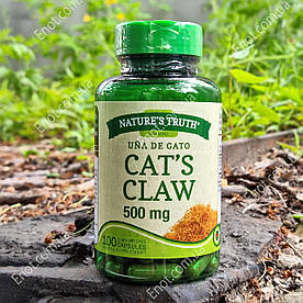 Котячий Кіготь Nature's Truth cat's Claw 500 мг 100 капсул (терміни до 03.2024)