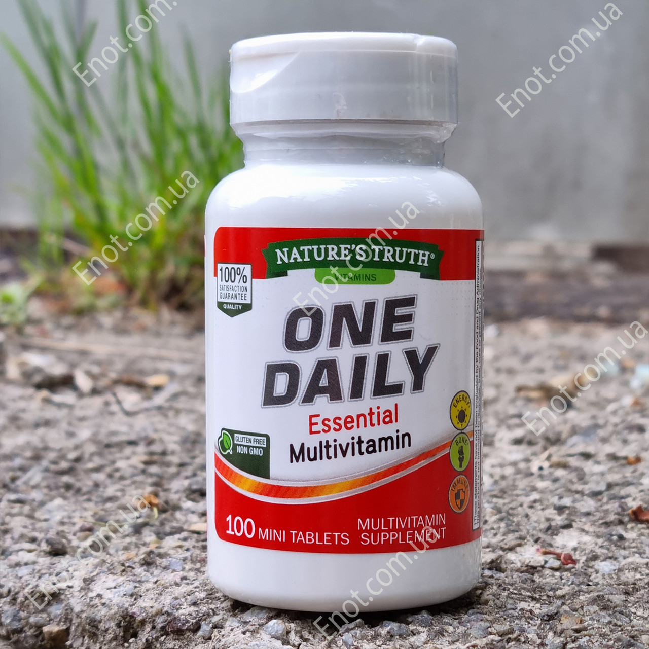 Комплекс вітамінів nature's Truth One Daily Essential Multivitamin (Мультивітамін) 100 міні таблеток, фото 1