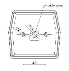 Ліхтар задній Fristom FT-122 T LED 4 функції, фото 2