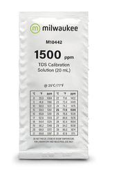 Калібрувальний розчин Milwaukee M10442 для TDS-метрів 1500 mg/l (ppm), 20 ml
