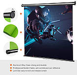 Фон ролет на стіну Visico RB-1820 Chroma Key Screen зелений (1,8x2м), фото 5