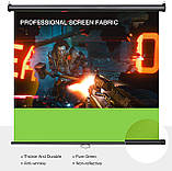 Фон ролет на стіну Visico RB-1820 Chroma Key Screen зелений (1,8x2м), фото 7