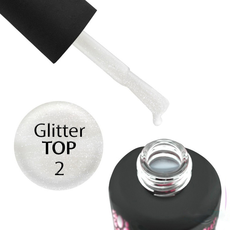 Elise Braun Glitter Top No Wipe No 02 (15 мл)