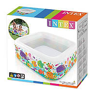 Надувний басейн Intex 57471 «Акваріум» , 159 х 159 х 50 см