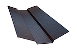 Планка ендови для даху з ондуліна 180х180 (МАТ 0.4 мм) довжина 2 метри, всі кольори по RAL, фото 4