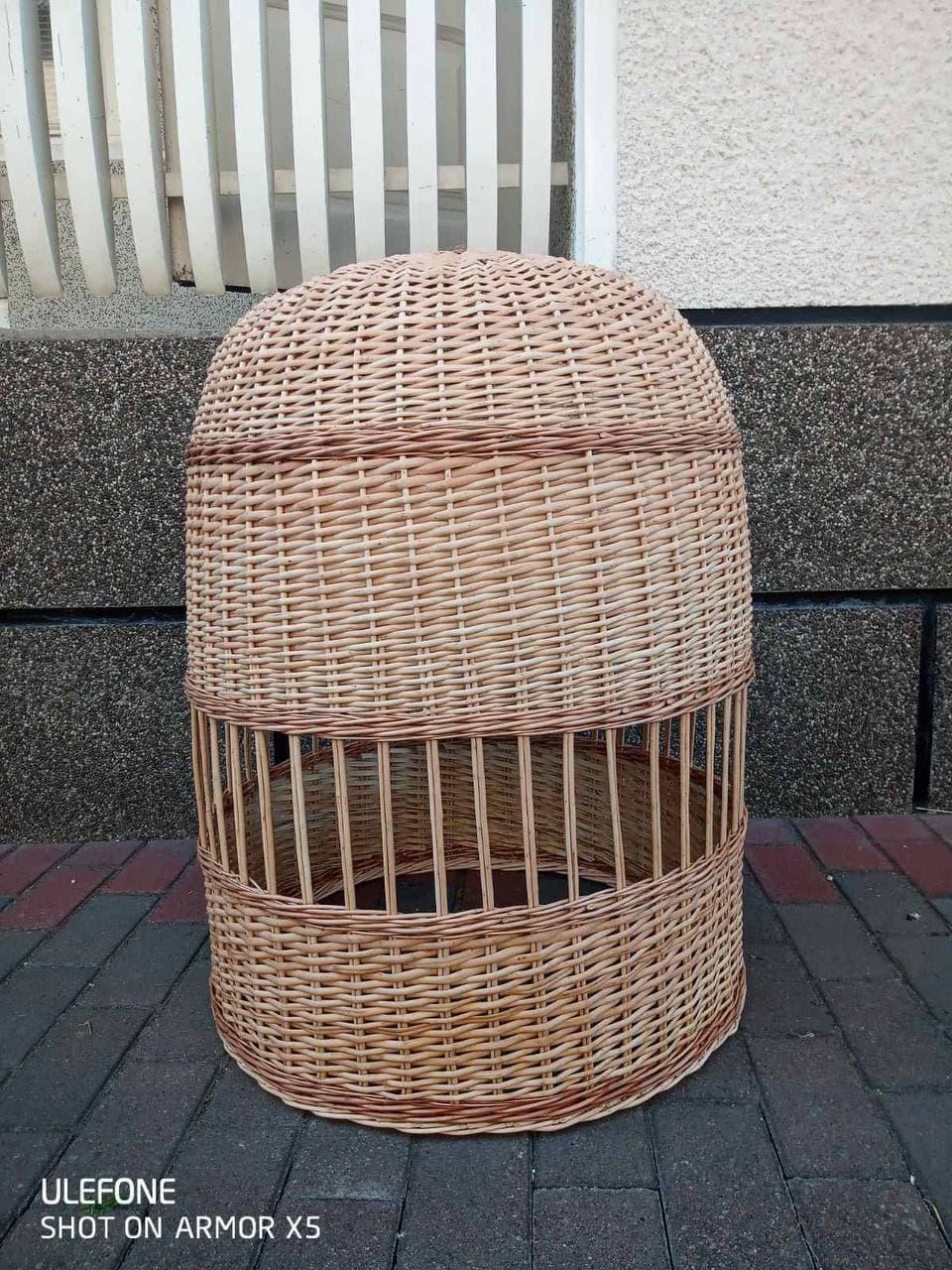 Світильник плетений великий