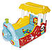 Дитячий тематичний ігровий центр-басейн 132*94*89 см "Паровоз" із навісом, кульки 25 шт. Bestway 93537, фото 7