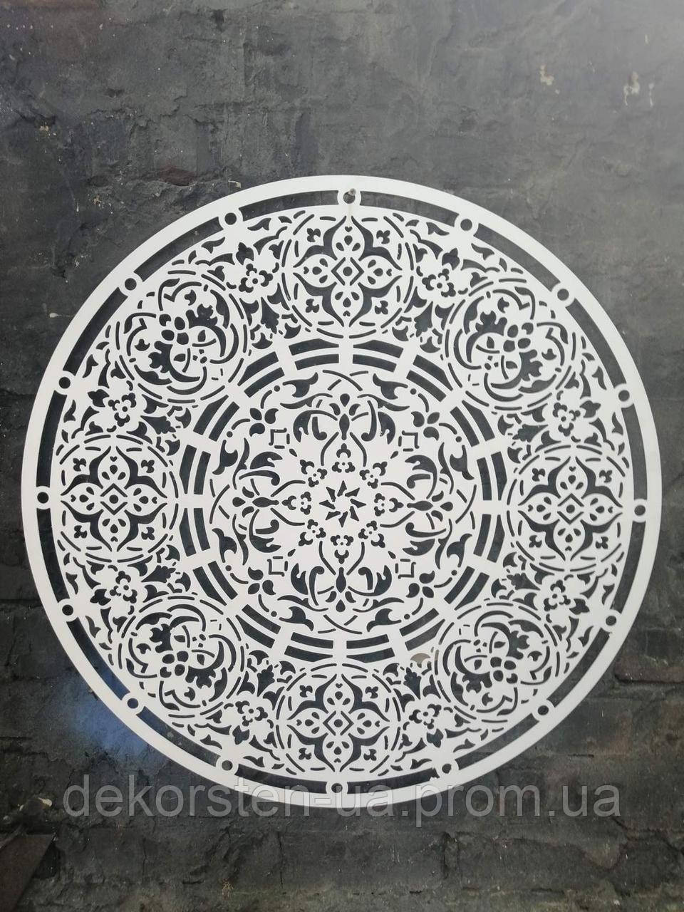 Многоразовый трафарет из пластика узор Мандала 2 трафарет под покраску ...