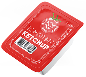 Соус кетчуп ДІП 28гр (48шт/уп)
