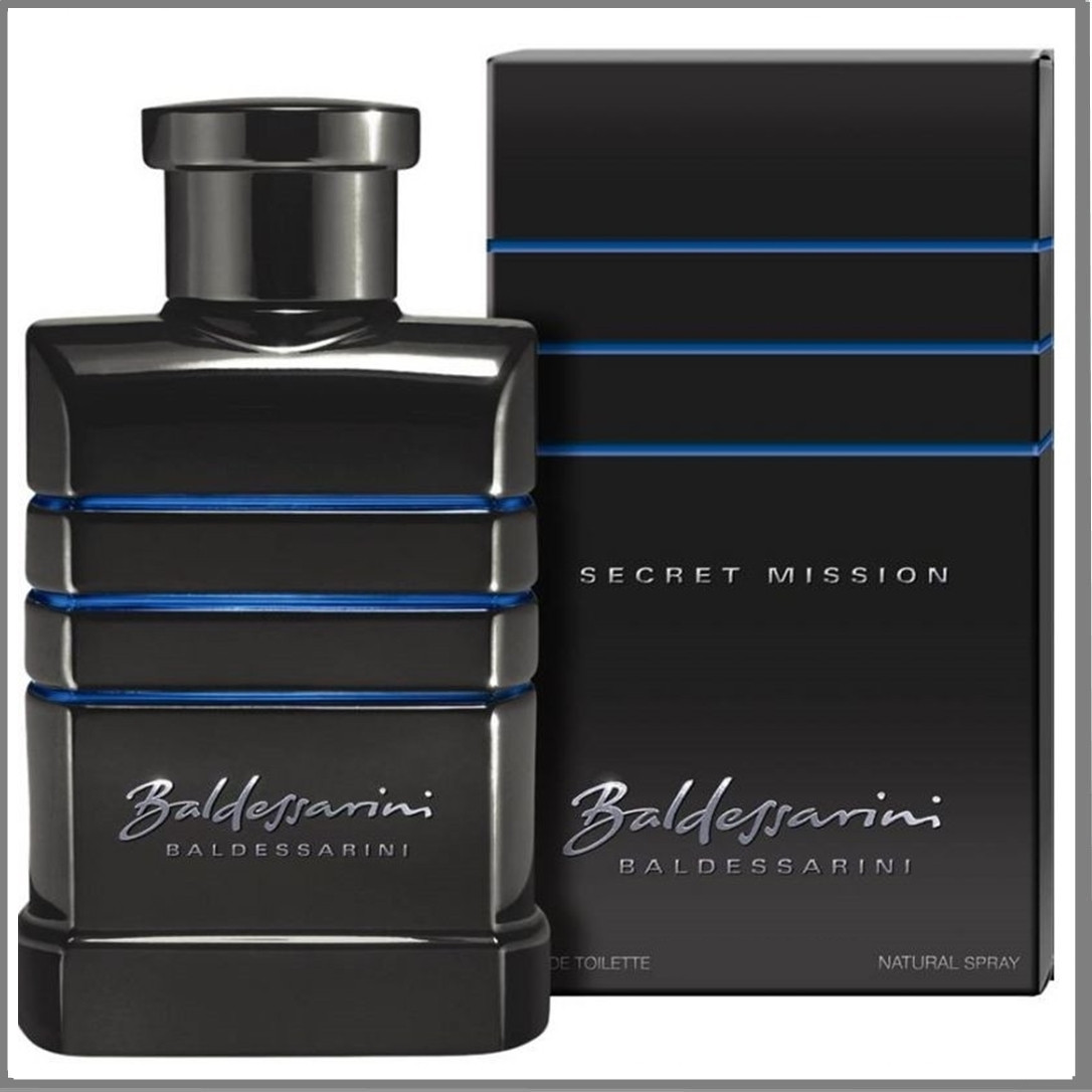 Baldessarini Secret Mission Hugo Boss туалетная вода 90 ml. (Музькі Балдесарині Секрет Місіон)