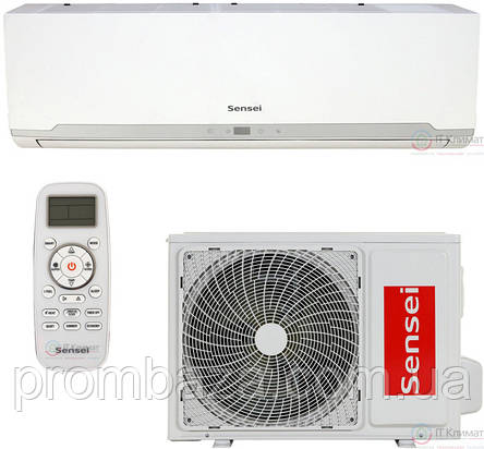 Кондиціонер Sensei Nordic Inverter SAC-09HSWN/XI компресор Toshiba 25 м2, фото 1