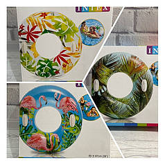 Круг надувний дитячий з ручками Intex 59263