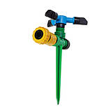 Зрошувач для поливу саду та городу Supretto обертовий водяний, фото 3