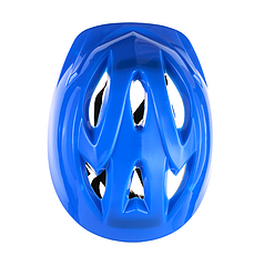Дитячий захисний шолом для катання на роликах і самокатах (синій)