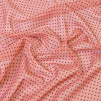 Ткань шифон Горошек флок люрекс т/фрез