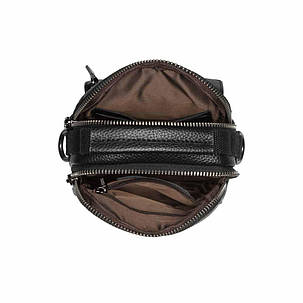 Чоловіча сумка шкіряна барсетка Bags4life 6091А чорна, фото 2